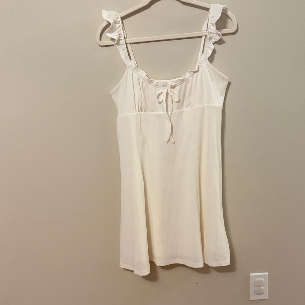 No Boundaries Ivory Textured Top